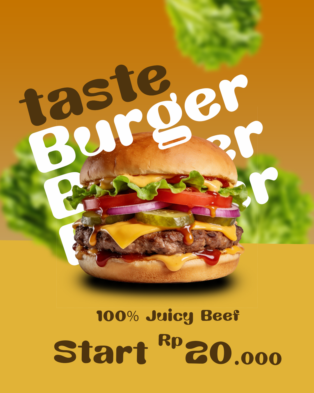 Dummy Burger Poster 1